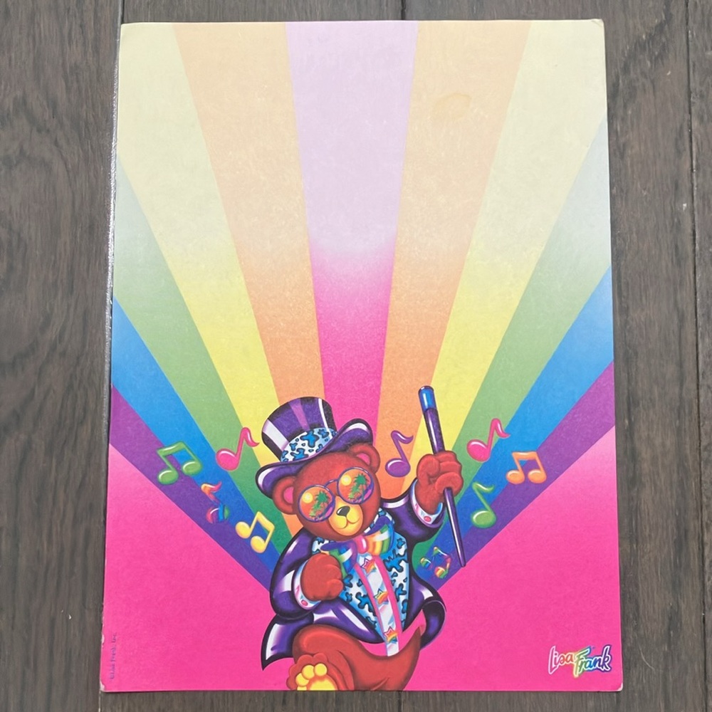 90s Vintage Club Lisa Frank Stationery Paper - Picture 5 of 14